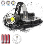 Load image into Gallery viewer, 12,000 Lumen XHP-70.2 LED Head Torch
